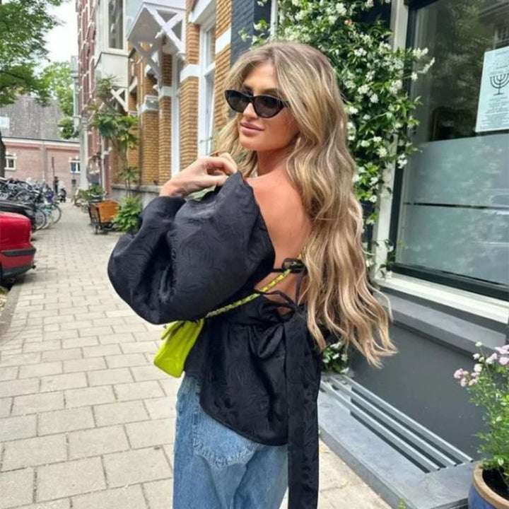 Elegantes Damen Zweiteiler Set – modisches High-Street Outfit