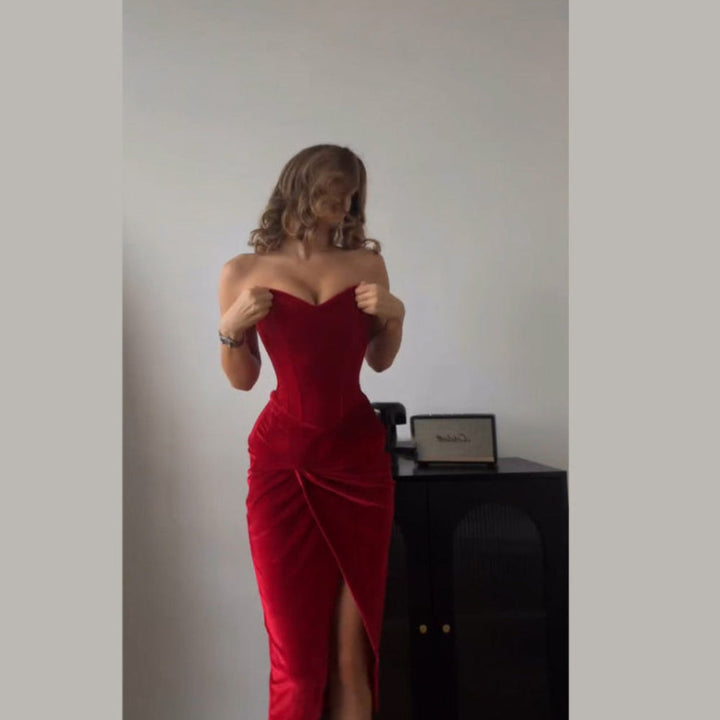 Elegantes Partykleid für Damen – figurbetont knielang ideal für festliche Anlässe