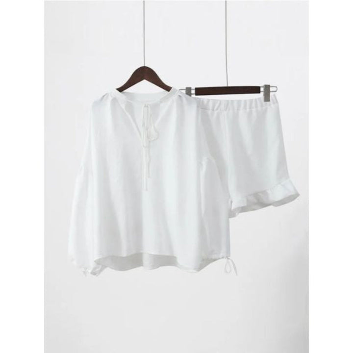 Elegantes Damen Zweiteiler Set – modisches High-Street Outfit