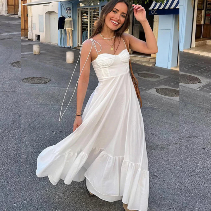 Hochtailliertes Kleid - Elegantes Kleid mit hoher Taille für jede Gelegenheit