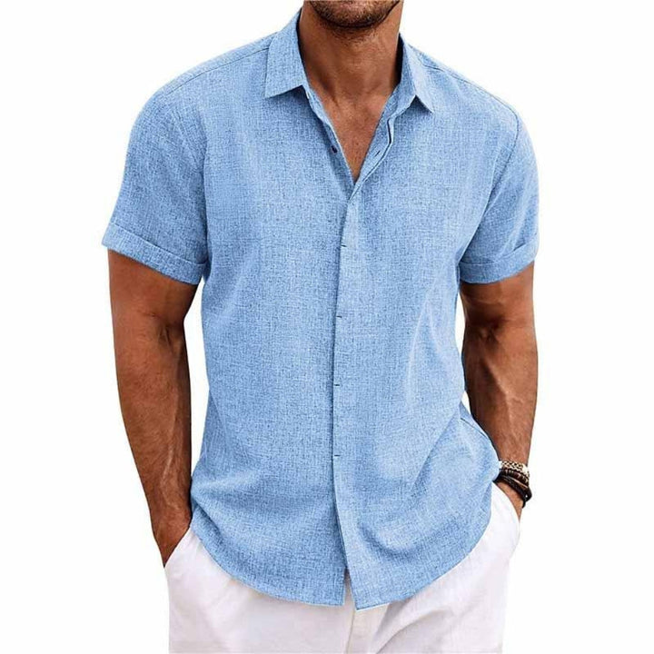 Herren Casual Hemd Kurzarm – Lässig, Modern, Ideal für den Sommer
