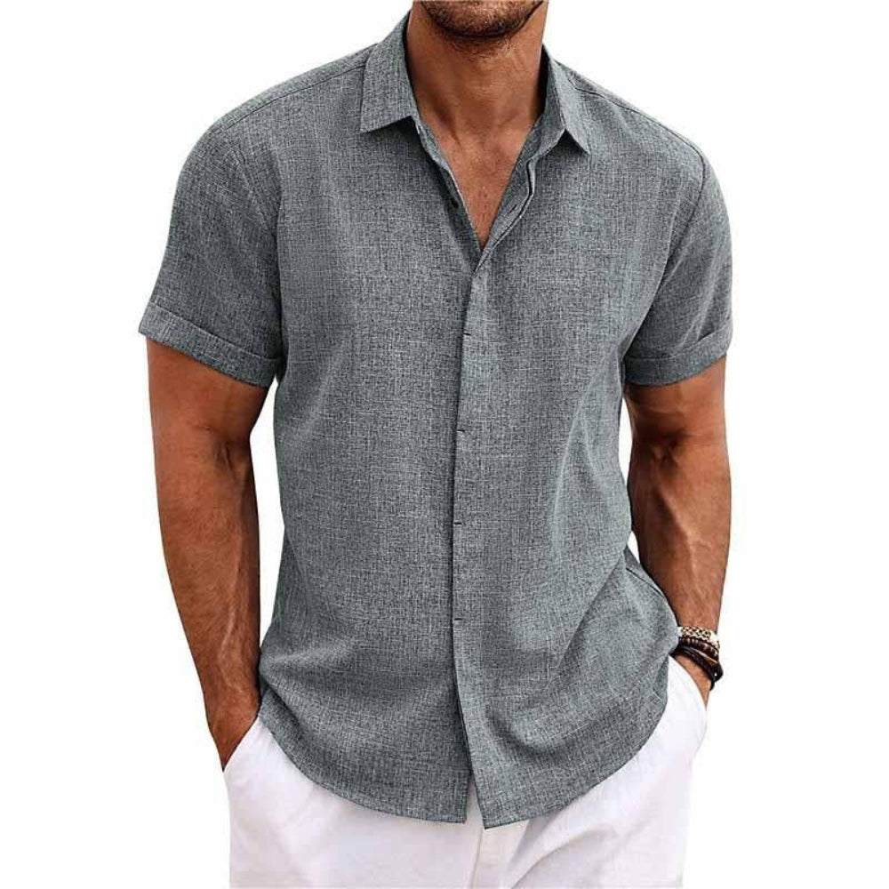 Herren Casual Hemd Kurzarm – Lässig, Modern, Ideal für den Sommer