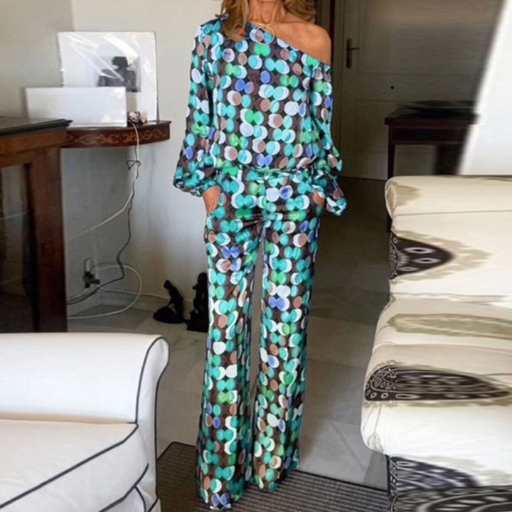 Elegantes und buntes Tupfen-Set