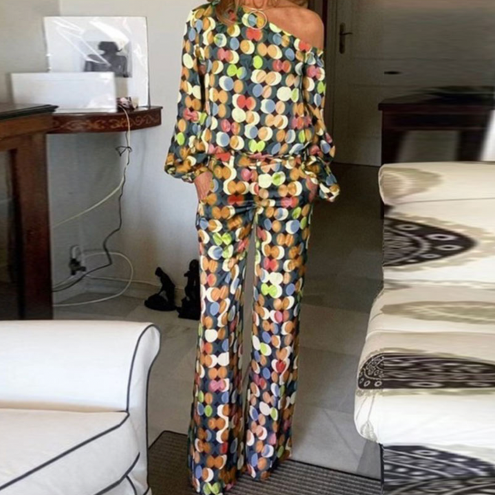 Elegantes und buntes Tupfen-Set