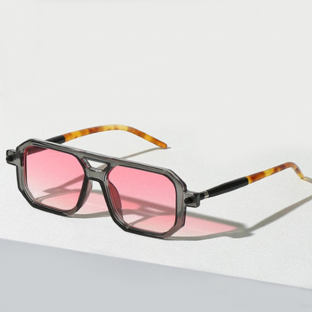 Polygonale Sonnenbrille Damen Herren – stylisch & modern für Alltag und Urlaub