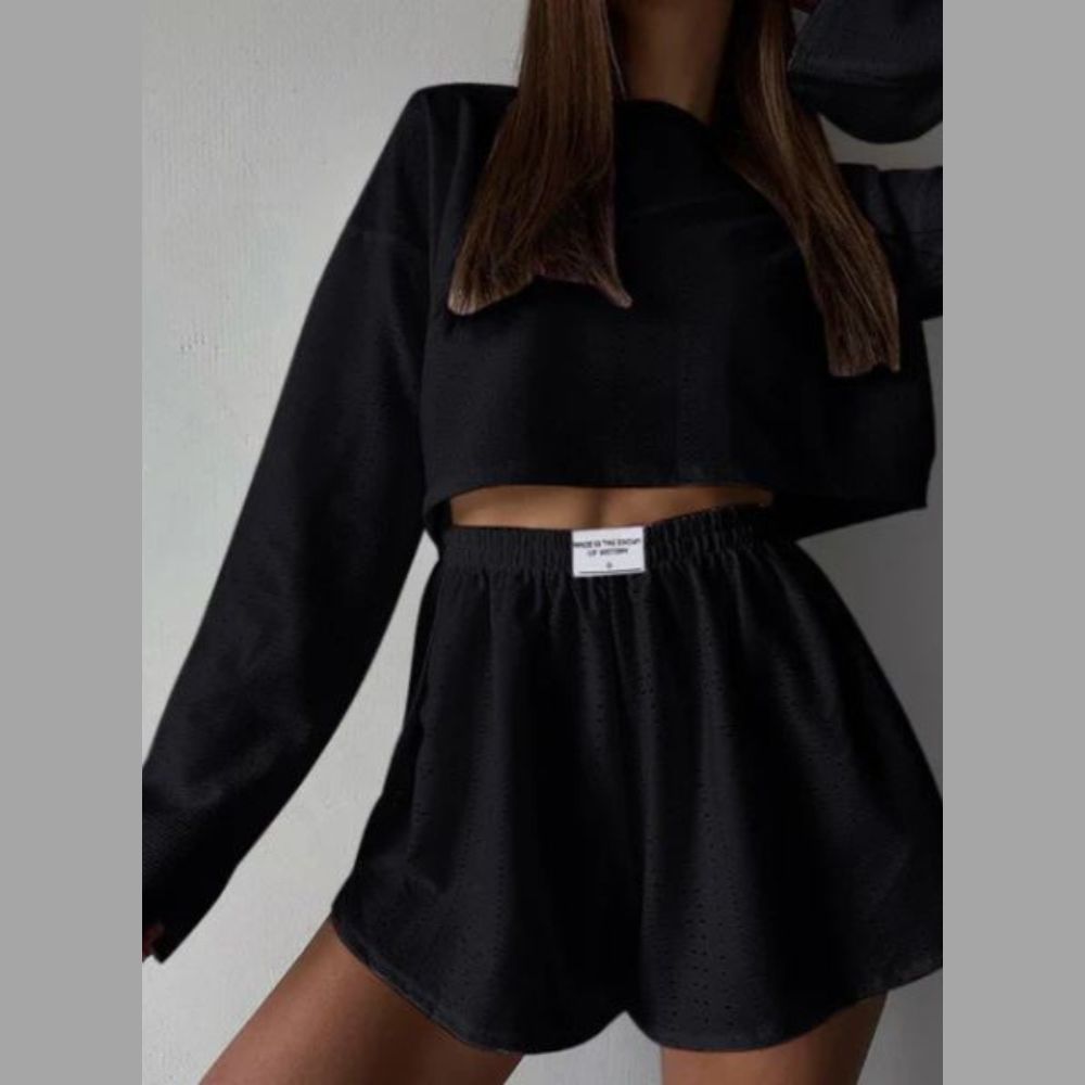 Sommer Set Damen casual Zweiteiler für Urlaub & Freizeit