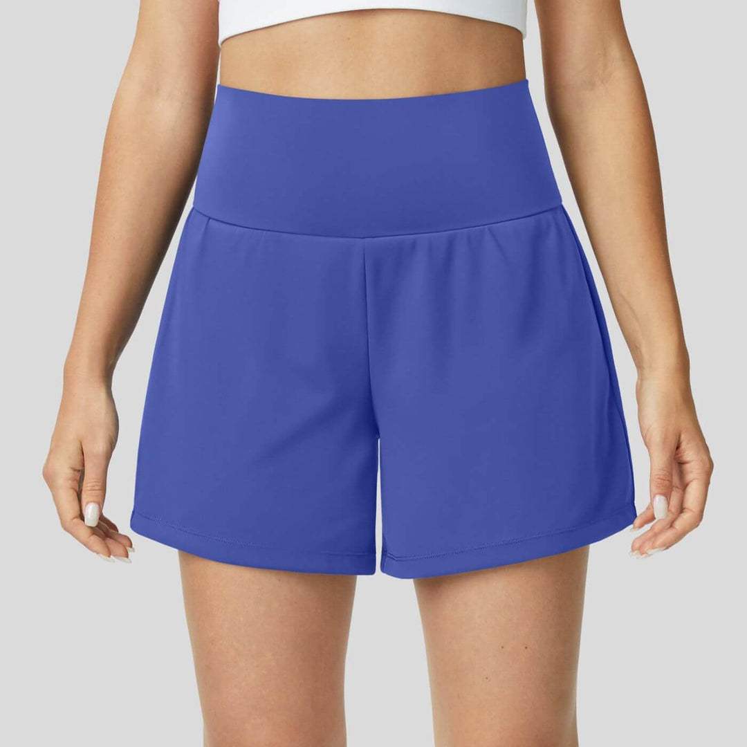 Svea™ - Atmungsaktive und Bequeme 2-in-1 High Waist Yoga Shorts