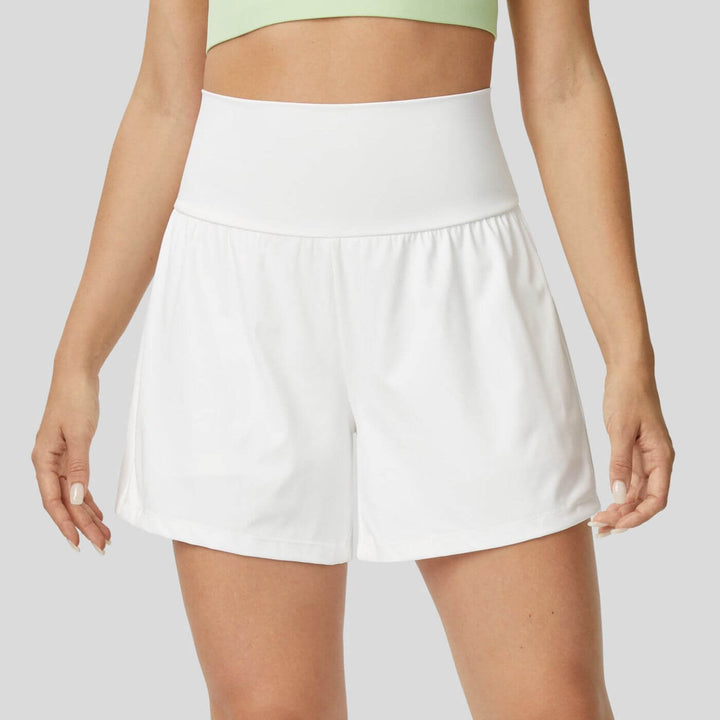 Svea™ - Atmungsaktive und Bequeme 2-in-1 High Waist Yoga Shorts