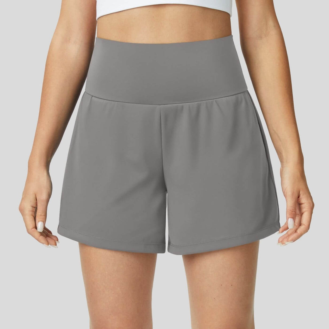 Svea™ - Atmungsaktive und Bequeme 2-in-1 High Waist Yoga Shorts
