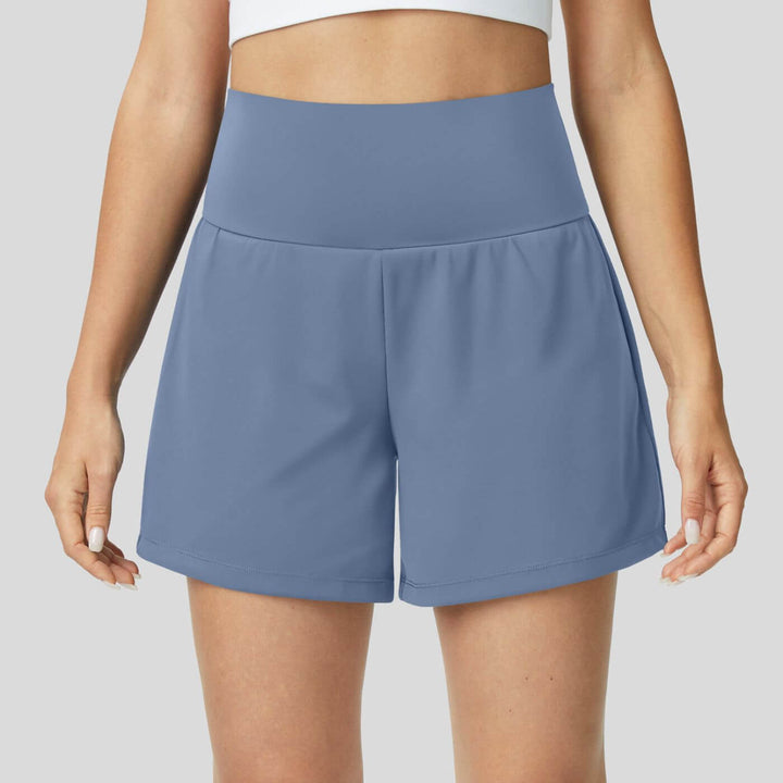 Svea™ - Atmungsaktive und Bequeme 2-in-1 High Waist Yoga Shorts