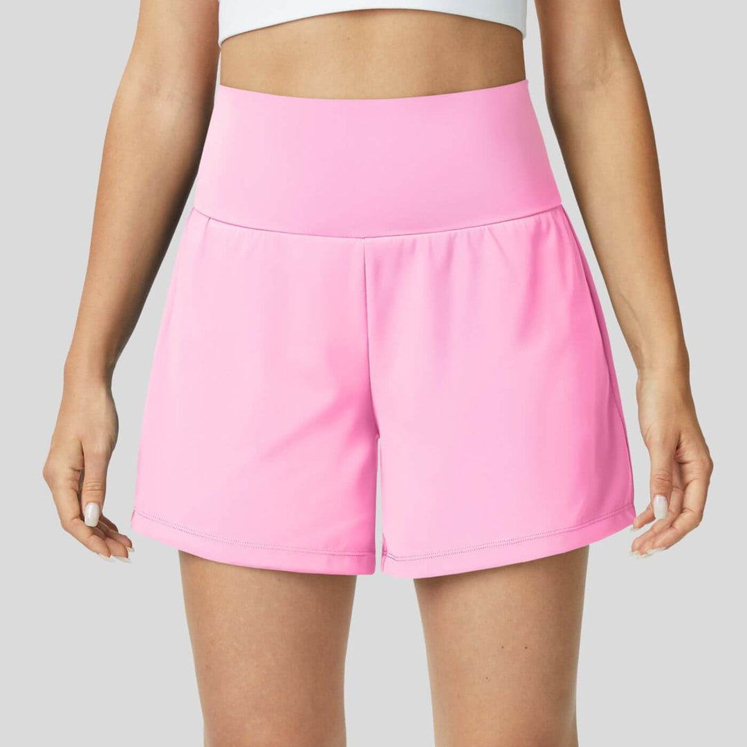 Svea™ - Atmungsaktive und Bequeme 2-in-1 High Waist Yoga Shorts