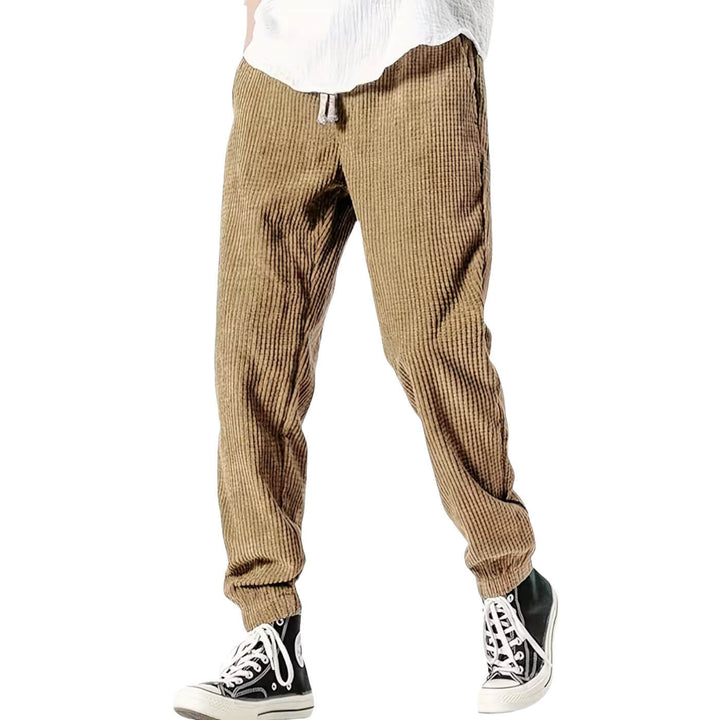 Sylvestre™ - Pantalon Côtelé à Cordon de Serrage