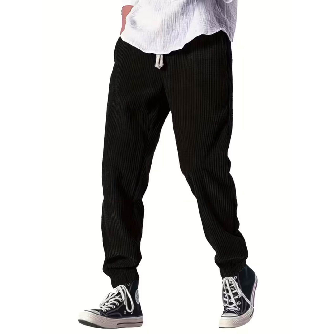 Sylvestre™ - Pantalon Côtelé à Cordon de Serrage