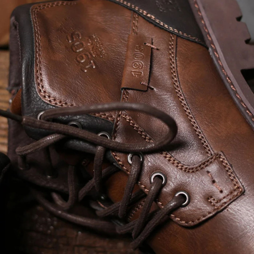 Thomas™ - Bottines en Cuir Élégantes