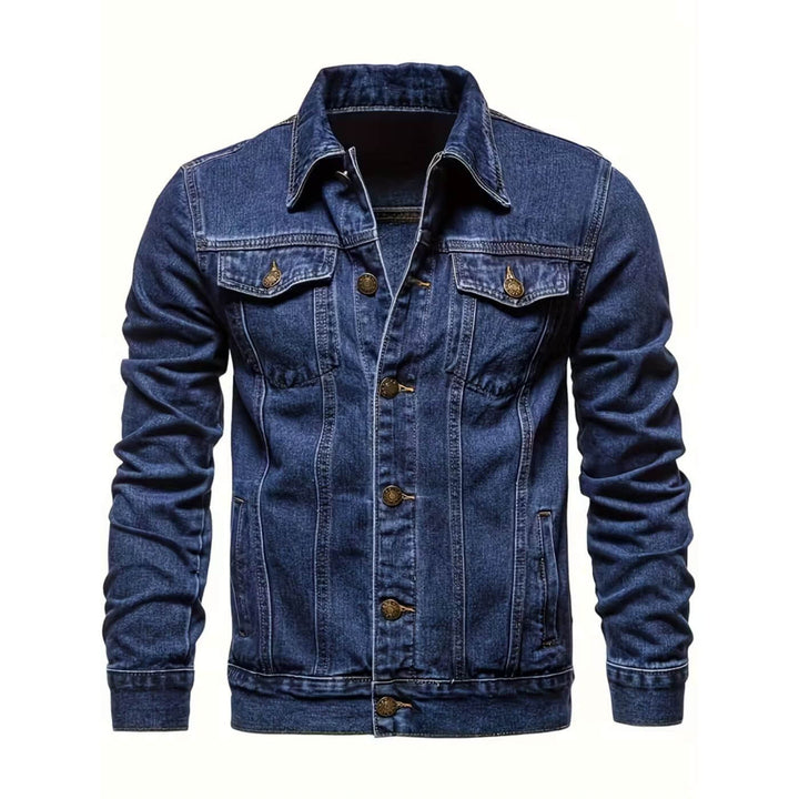 Valentin™ - Veste En Jean À Boutons
