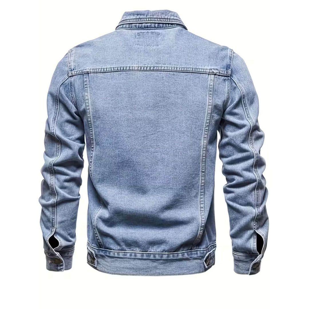 Valentin™ - Veste En Jean À Boutons