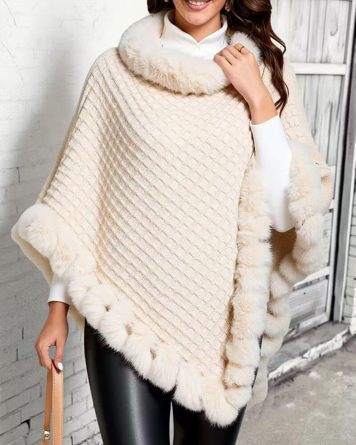 Valentine™ - Pull Stylé à Col Châle Texturé