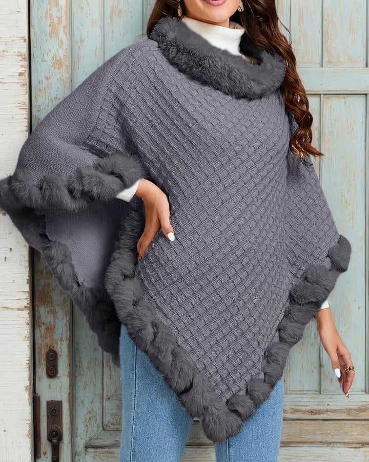 Valentine™ - Pull Stylé à Col Châle Texturé
