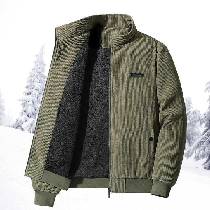 Clive | Veste d’automne en velours côtelé chaude et élégante pour homme