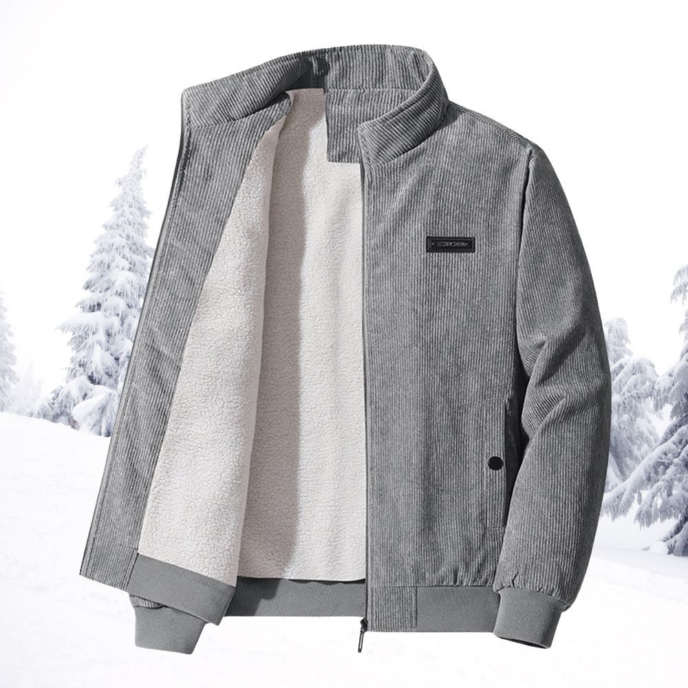 Clive | Veste d’automne en velours côtelé chaude et élégante pour homme