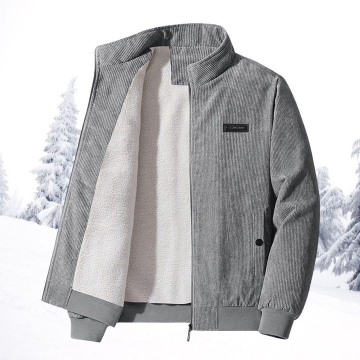 Clive | Veste d’automne en velours côtelé chaude et élégante pour homme