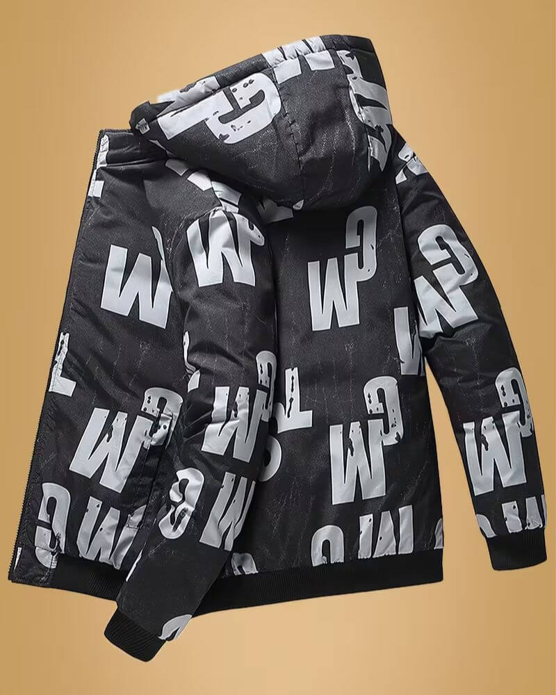 Yanis™ – Veste d’Hiver Réversible avec Capuche Amovible