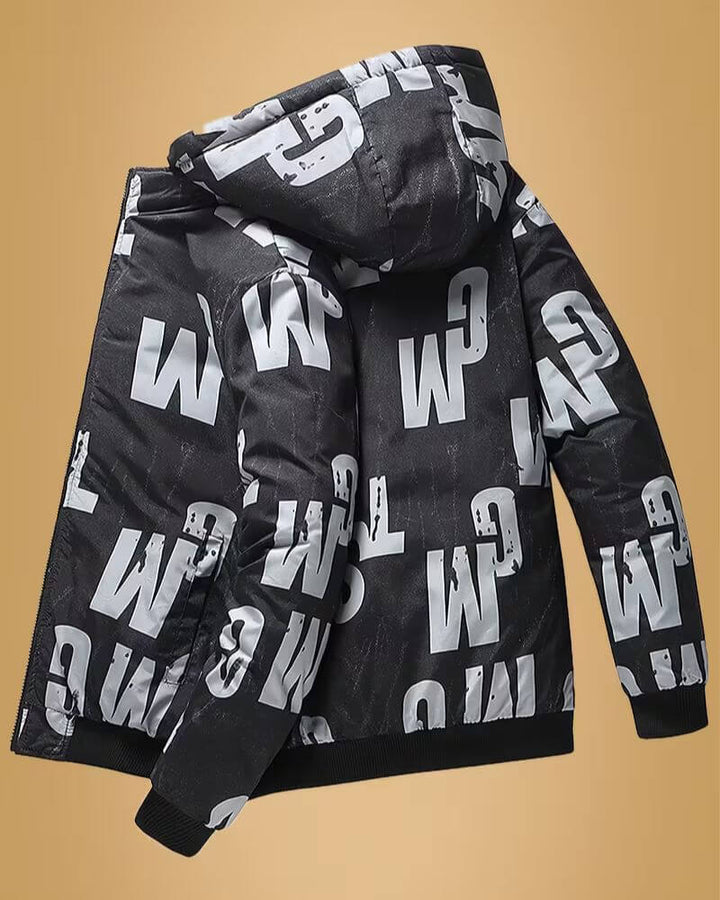Yanis™ – Veste d’Hiver Réversible avec Capuche Amovible