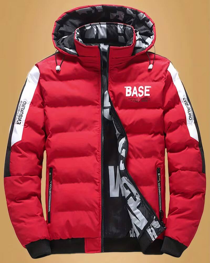 Yanis™ – Veste d’Hiver Réversible avec Capuche Amovible