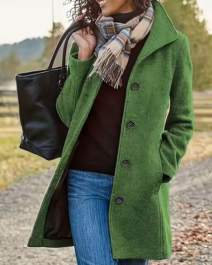 Yasmine™ - Manteau boutonné élégant pour l’automne et l’hiver