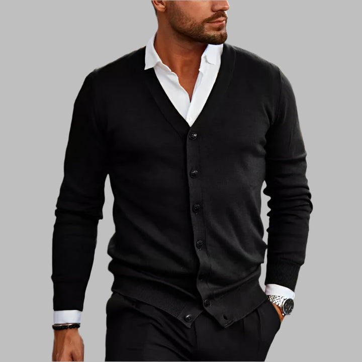 Sebastian | Cardigan Tricoté Élégant d'Automne pour Homme