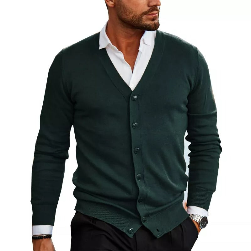 Sebastian | Cardigan Tricoté Élégant d'Automne pour Homme