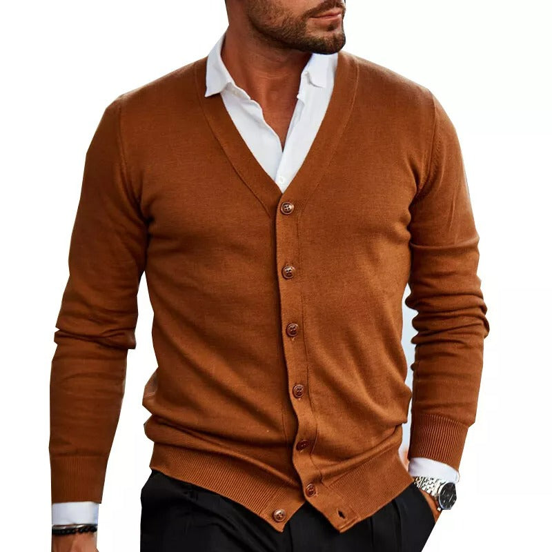 Sebastian | Cardigan Tricoté Élégant d'Automne pour Homme