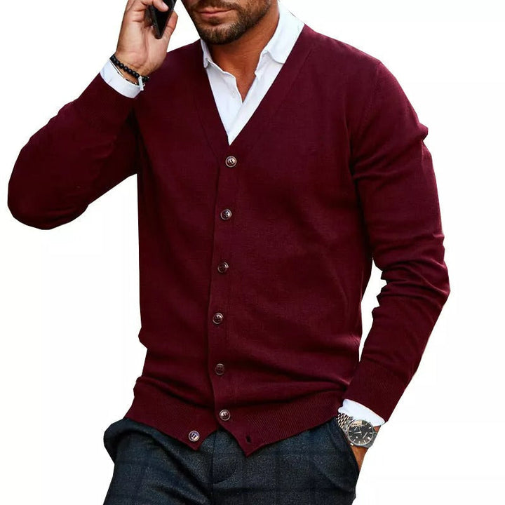 Sebastian | Cardigan Tricoté Élégant d'Automne pour Homme
