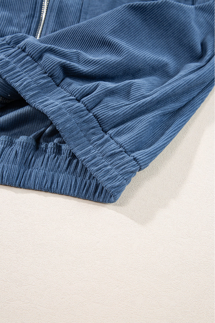 Fiona – Veste En Velours Côtelé Décontractée Avec Capuche Pour Un Style Relax