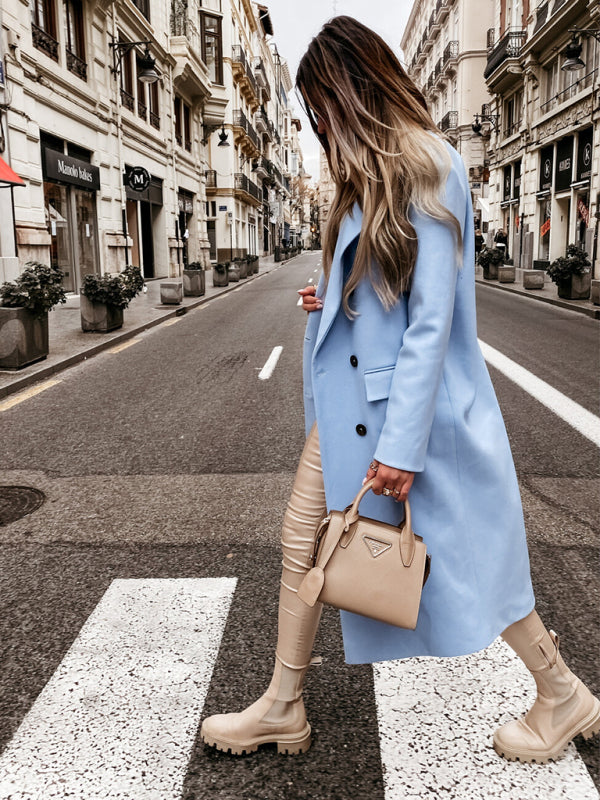 Charlotte - Manteau Long Classique Femme