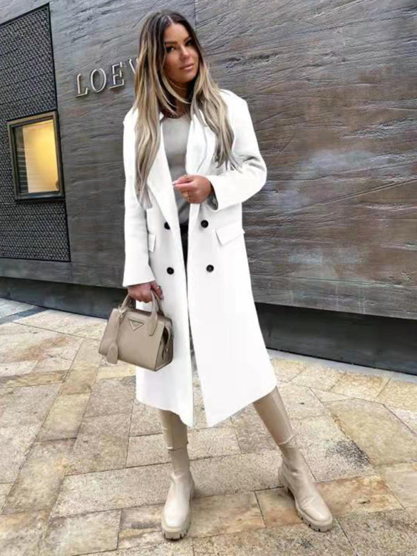 Charlotte - Manteau Long Classique Femme