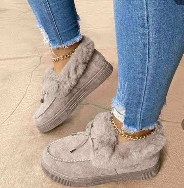 Finn – Chaussons Chauds Avec Fourrure Pour L'Hiver